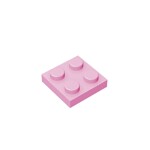 Plate 2 x 2 #3022 - 222-Bright Pink