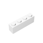 Brick 1 x 4 #3010 - 1-White