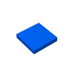 Flat Tile 2 x 2 #3068 - 23-Blue