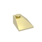 Slope 45 2 x 2 Double Convex Corner #3045 - 310-Plating Gold