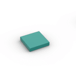 Flat Tile 2 x 2 #3068 - 107-Dark Turquoise