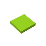 Flat Tile 2 x 2 #3068 - 119-Lime