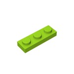 Plate 1 x 3 #3623 - 119-Lime