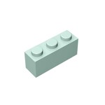 Brick 1 x 3 #3622 - 323-Light Aqua