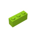 Brick 1 x 3 #3622 - 119-Lime