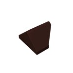 Slope 45 2 x 1 Double / Inverted #3049 - 308-Dark Brown