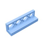 Fence 1 x 4 x 1 #3633 - 212-Bright Light Blue