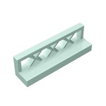 Fence 1 x 4 x 1 #3633 - 323-Light Aqua