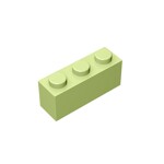 Brick 1 x 3 #3622 - 326-Yellowish Green