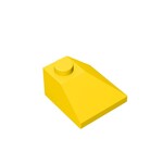 Slope 45 2 x 2 Double Convex Corner #3045 - 24-Yellow