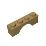 Arch 1 x 4 Brick #3659 - 138-Dark Tan