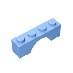 Arch 1 x 4 Brick #3659 - 212-Bright Light Blue