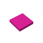 Flat Tile 2 x 2 #3068 - 124-Magenta