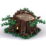 MOC-98101 Medieval Forest Fairy Cottage