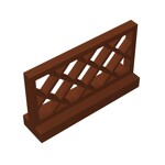 Fence 1 x 4 x 2 #3185 - 192-Reddish Brown