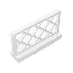 Fence 1 x 4 x 2 #3185 - 1-White