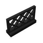 Fence 1 x 4 x 2 #3185 - 26-Black