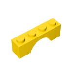 Arch 1 x 4 Brick #3659 - 24-Yellow