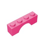 Arch 1 x 4 Brick #3659 - 221-Dark Pink