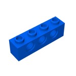Technic Brick 1 x 4 [3 Holes] #3701 - 23-Blue