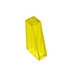 Slope 75 2 x 1 x 3 (Undetermined Stud Type) #4460 - 44-Trans-Yellow