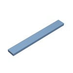 Tile 1 x 8 with Groove #4162 - 135-Sand Blue