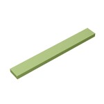 Tile 1 x 8 with Groove #4162 - 330-Olive Green