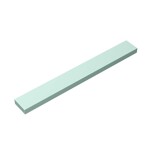 Tile 1 x 8 with Groove #4162 - 323-Light Aqua