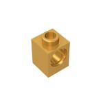 Technic Brick 1 x 1 #6541 - 297-Pearl Gold