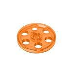 Technic Wedge Belt Wheel (Pulley) #4185 - 182-Trans-Orange