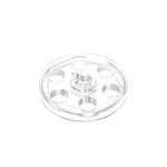 Technic Wedge Belt Wheel (Pulley) #4185 - 40-Trans-Clear