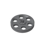 Technic Wedge Belt Wheel (Pulley) #4185 - 199-Dark Bluish Gray