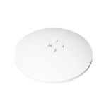 Dish 8 x 8 Inverted (Radar)-Solid Studs #3961 - 1-White