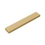 Tile 1 x 6 with Groove #6636 - 5-Tan