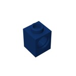 Technic Brick 1 x 1 #6541 - 140-Dark Blue