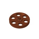 Technic Wedge Belt Wheel (Pulley) #4185 - 192-Reddish Brown