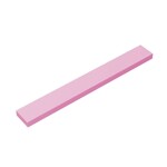 Tile 1 x 8 with Groove #4162 - 222-Bright Pink