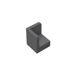 Wall Corner 1 x 1 x 1 #6231 - 199-Dark Bluish Gray