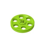 Technic Wedge Belt Wheel (Pulley) #4185 - 119-Lime