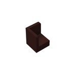 Wall Corner 1 x 1 x 1 #6231 - 308-Dark Brown