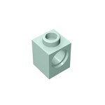 Technic Brick 1 x 1 #6541 - 323-Light Aqua