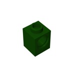 Technic Brick 1 x 1 #6541 - 141-Dark Green