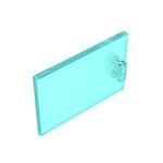 Cupboard 2 x 3 x 2 Door #4533 - 42-Trans-Light Blue