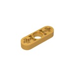 Technic Beam 1 x 3 Thin #6632 - 297-Pearl Gold