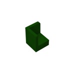 Wall Corner 1 x 1 x 1 #6231 - 141-Dark Green