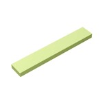 Tile 1 x 6 with Groove #6636 - 326-Yellowish Green