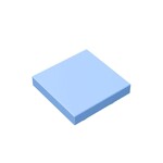 Tile Special 2 x 2 Inverted #11203 - 212-Bright Light Blue