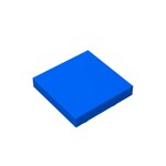 Tile Special 2 x 2 Inverted #11203 - 23-Blue