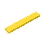 Tile 1 x 6 with Groove #6636 - 24-Yellow