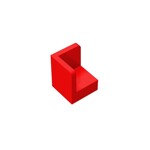 Wall Corner 1 x 1 x 1 #6231 - 21-Red